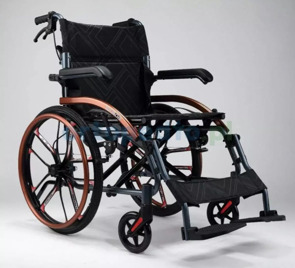 Wózek inwalidzki lekki Wheelie Light