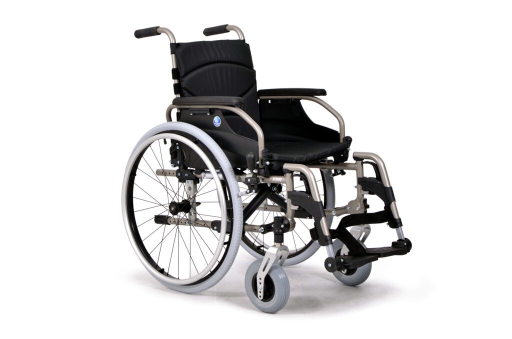Wózek inwalidzki aluminiowy V300