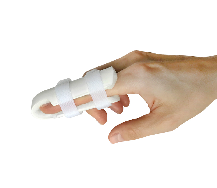 Stabilizator palca – szyna prosta z taśmą dociągającą. AR-062